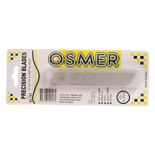 OSMER 18mm SNAP OFF BLADE SUIT UC18