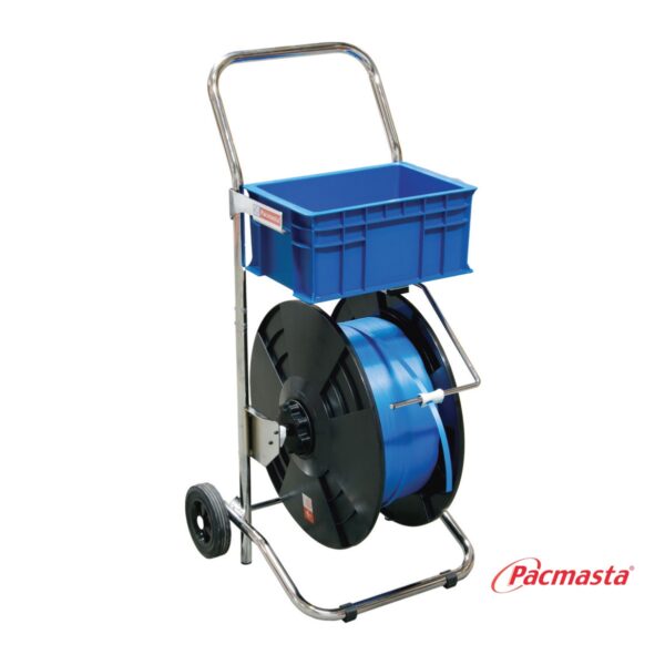 MOBILE POLY STRAPPING DISPENSER (SUITS CORE SIZE 200/280mm DISC SIZE 490mm)