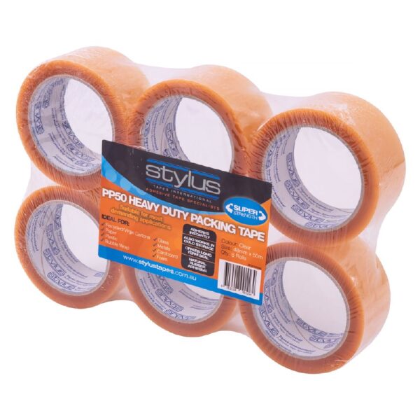 STYLUS PP50 CLEAR 48mm x 50m x 70um