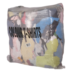 COLOURED T-SHIRT RAGS 10kg