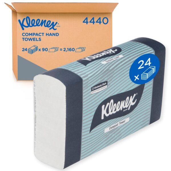 KLEENEX COMPACT HAND TOWEL 19cm x 29.5cm 4440
