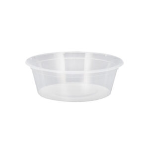 CLEAR ROUND CONTAINER