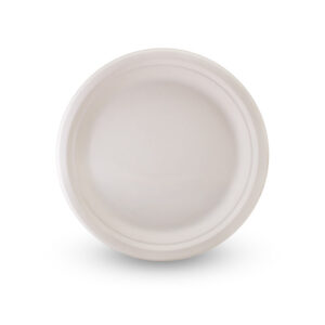 9" ROUND SUGARCANE PLATE