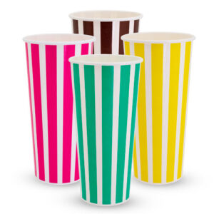 24oz/760mL MILKSHAKE PAPER COLD CUPS
