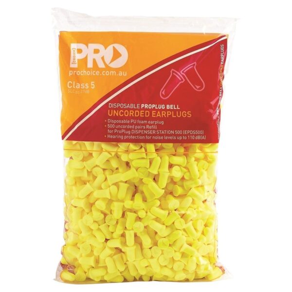 PROBELL REFILL BAG FOR DISPENSER UNCORDED YELLOW
