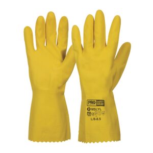 SILVERLINED GLOVES YELLOW SIZE : S - 2XL