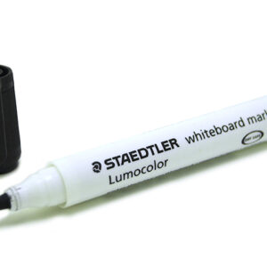 STAEDTLER LUMOCOLOR WHITEBOARD MARKERS BLACK BULLET POINT 2mm