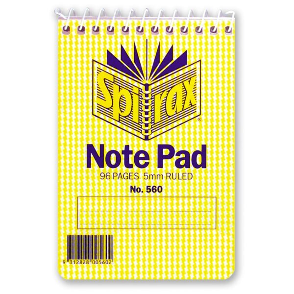 SPIRAX 560 POCKET NOTE BOOK 112 x 76mm 96 PAGE