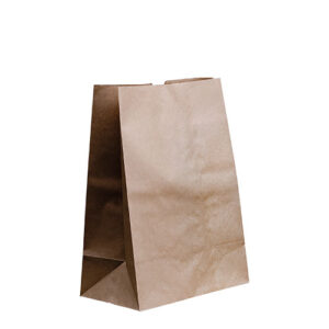 NO. 20 BROWN SOS B/BOTTOM PAPER BAGS 305mm x 430mm + 175mm
