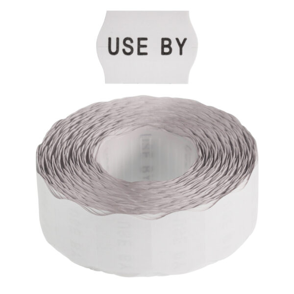 P15 USE BY LABELS FREEZER GRADE 22x16mm