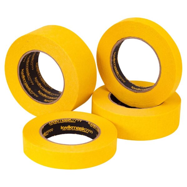KWIKMASK 9999 HI TEMP YELLOW MASKING TAPE