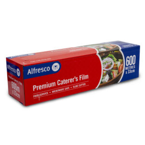 CATERING FILM WITH SLIDE CUTTER 300mm x 600m