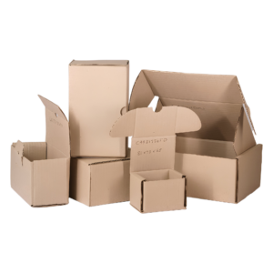 DIE CUT CARTON (Brown)