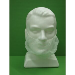 Disposable Beard Covers White