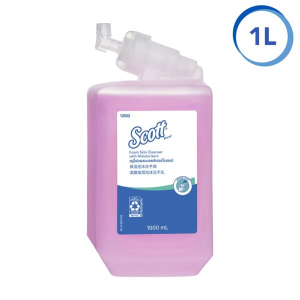 Scott Moisturising Foaming Soap Refill Pink 1L