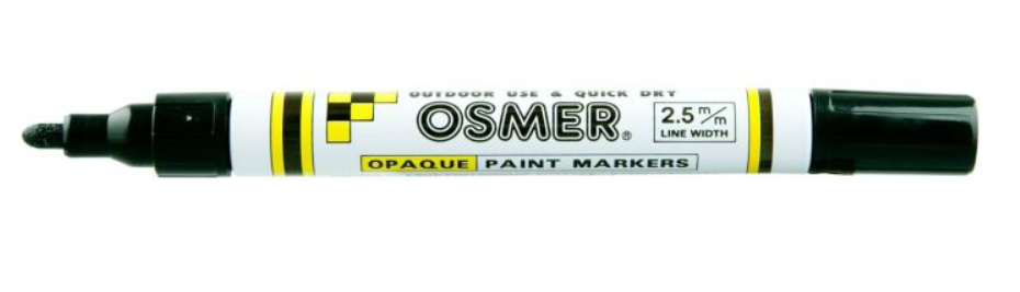 OSMER PAINT MARKERS 2.5mm Line